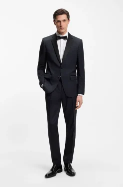 BOSS ONE Slim-Fit Smoking-Jackett aus Schurwoll-Serge
