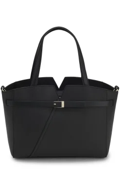 BOSS Revers kleine Tote Bag aus Leder mit Gürtel-Detail