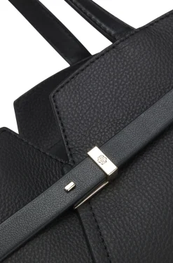 BOSS Revers kleine Tote Bag aus Leder mit Gürtel-Detail