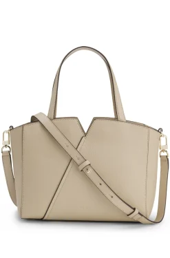 BOSS Revers kleine Tote Bag aus Leder mit Gürtel-Detail
