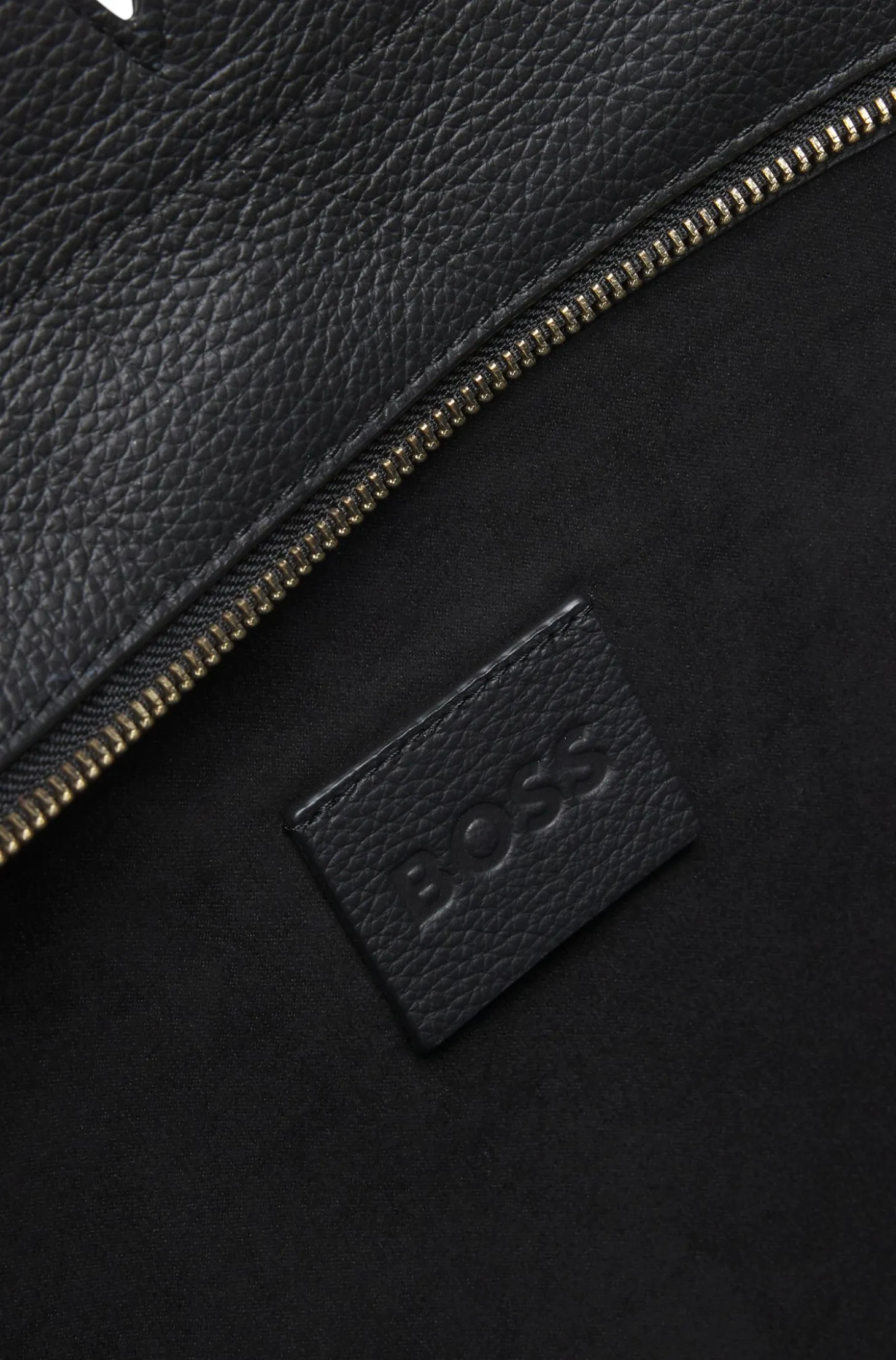 BOSS Revers Tote Bag aus Leder mit Gürtel-Detail