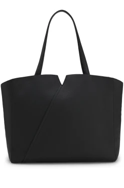 BOSS Revers Tote Bag aus Leder mit Gürtel-Detail