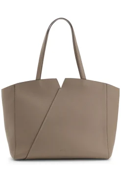 BOSS Revers Tote Bag aus Leder mit Gürtel-Detail