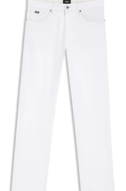 BOSS SELECTED BY SHOHEI OHTANI Jeans aus weißem Denim