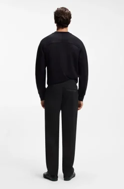 BOSS x ASTON MARTIN Modern-Fit Hose aus Baumwolle