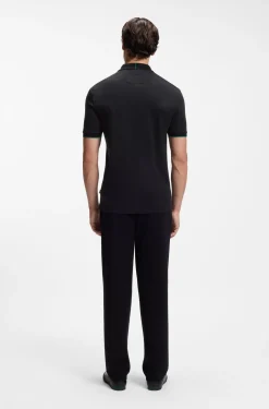 BOSS x ASTON MARTIN Poloshirt aus merzerisierter Baumwolle