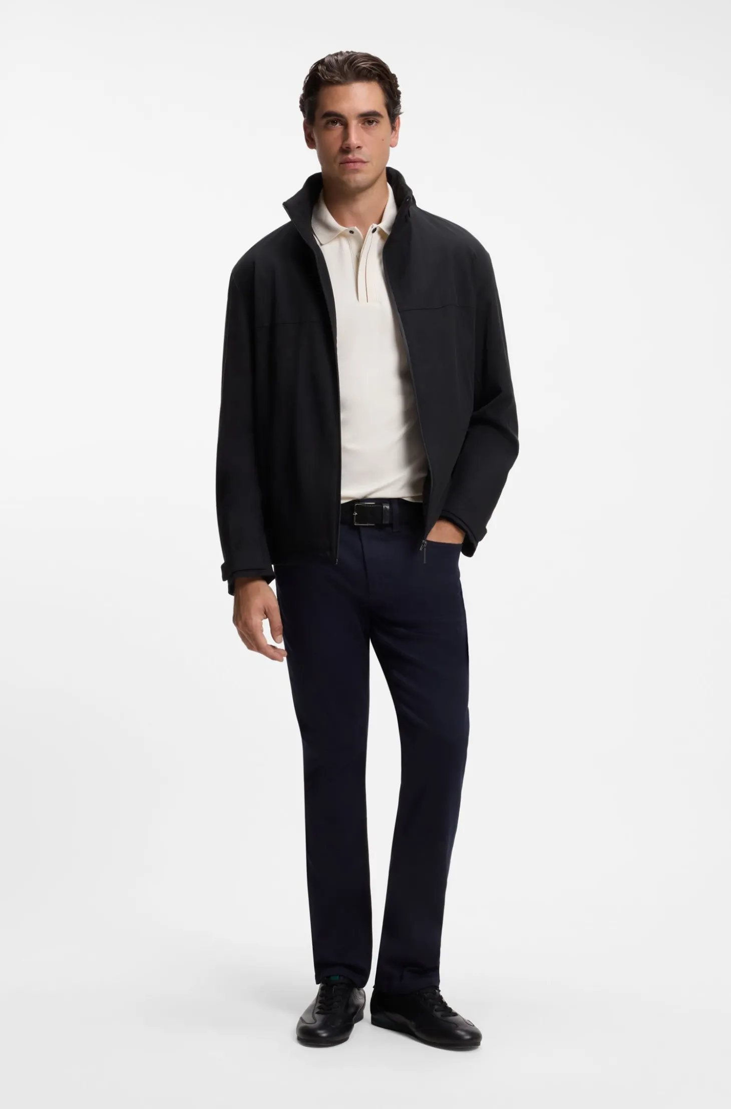 BOSS x ASTON MARTIN Poloshirt aus merzerisierter Baumwolle