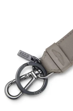 BOSS x ASTON MARTIN Schlüsselanhänger aus Leder