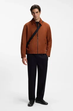 BOSS x ASTON MARTIN Sneakers aus Leder
