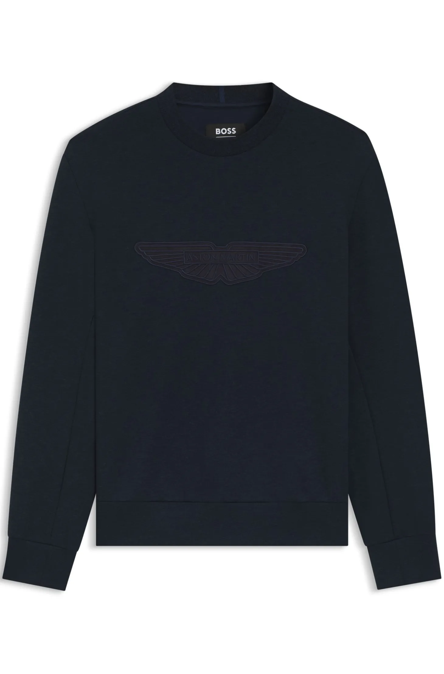 BOSS x ASTON MARTIN Sweatshirt mit Flügel-Detail