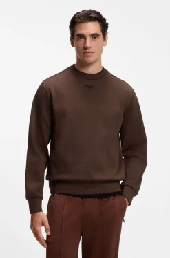 BOSS x ASTON MARTIN Sweatshirt aus Baumwolle