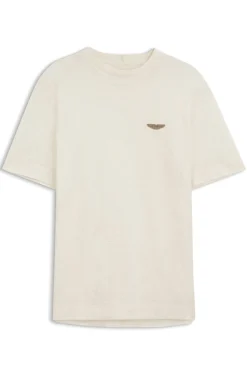 BOSS x ASTON MARTIN T-Shirt aus merzerisiertem Baumwoll-Jacquard