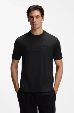 BOSS x ASTON MARTIN T-Shirt aus merzerisierter Baumwolle