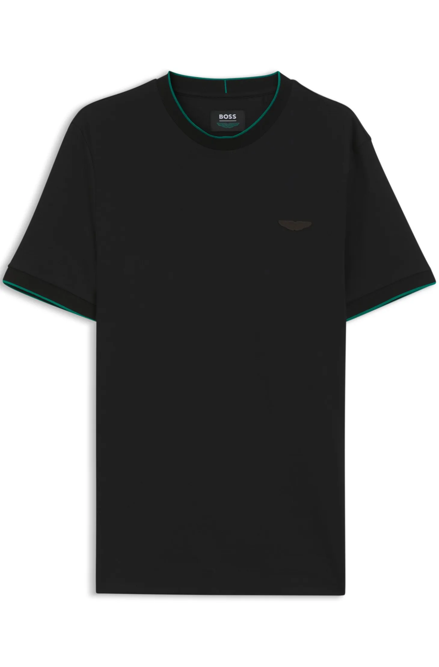 BOSS x ASTON MARTIN T-Shirt aus merzerisierter Baumwolle