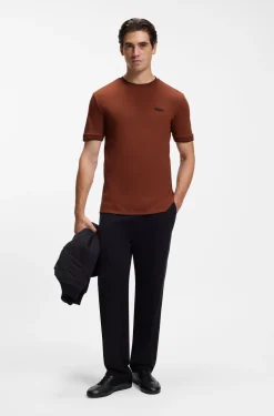BOSS x ASTON MARTIN T-Shirt aus merzerisierter Baumwolle