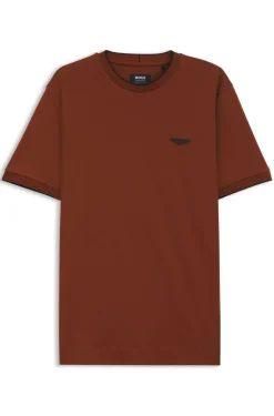 BOSS x ASTON MARTIN T-Shirt aus merzerisierter Baumwolle