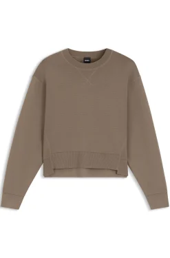 Boxy-Fit Pullover mit Stretch-Anteil