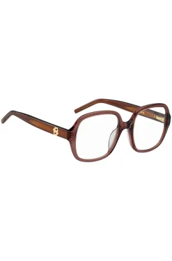 Brillenfassung aus braunem Acetat mit Double-B-Monogramm