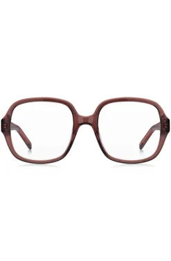 Brillenfassung aus braunem Acetat mit Double-B-Monogramm