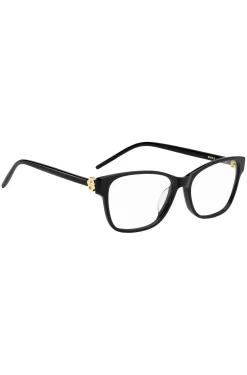 Brillenfassung aus schwarzem Acetat mit Double-B-Monogramm