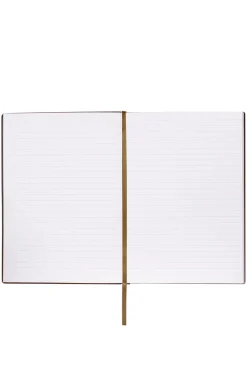 Burgunderfarbenes DIN-A5-Notizbuch mit Double-B-Monogramm