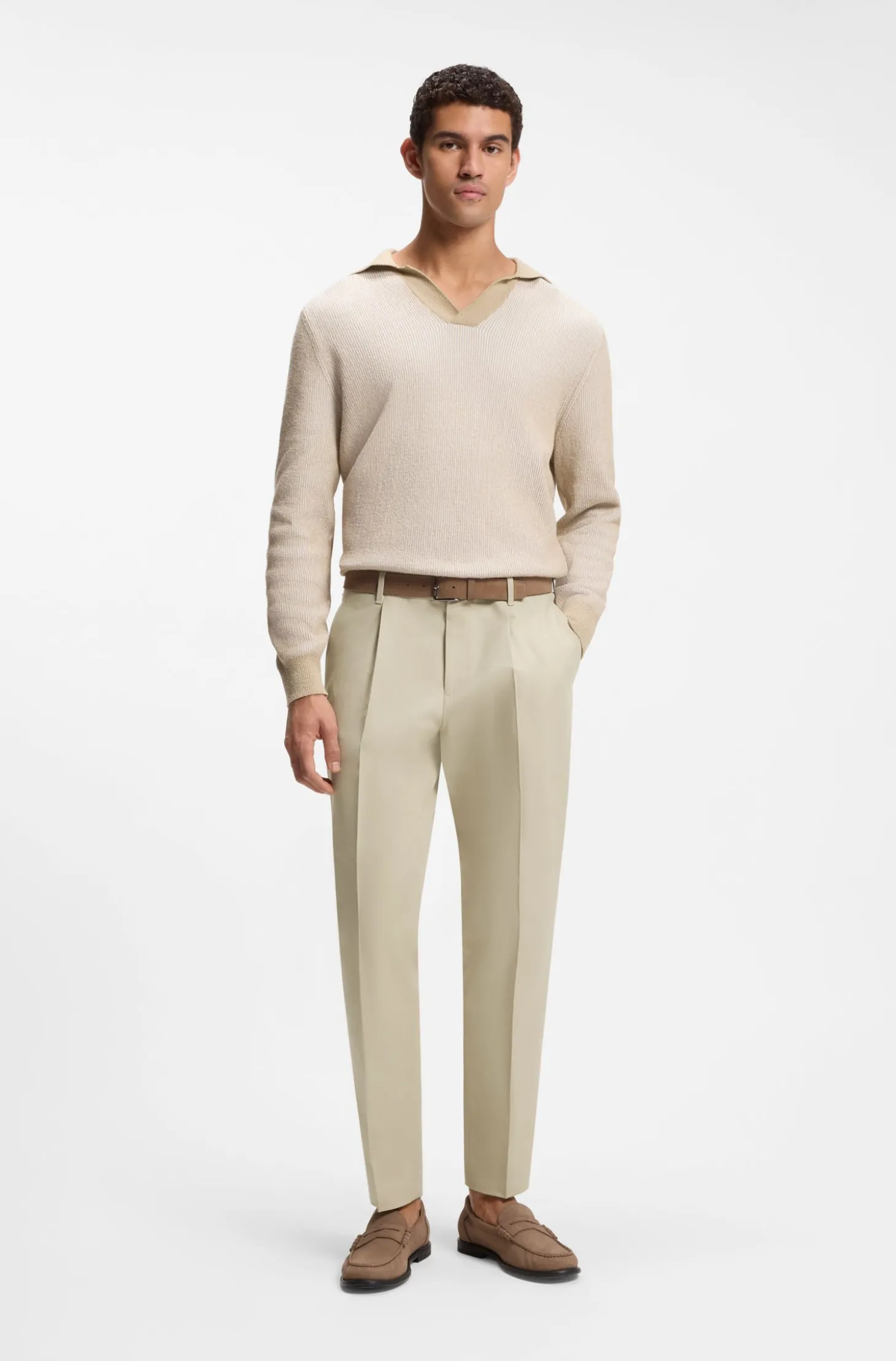 Business-Hose aus Baumwoll-Mix