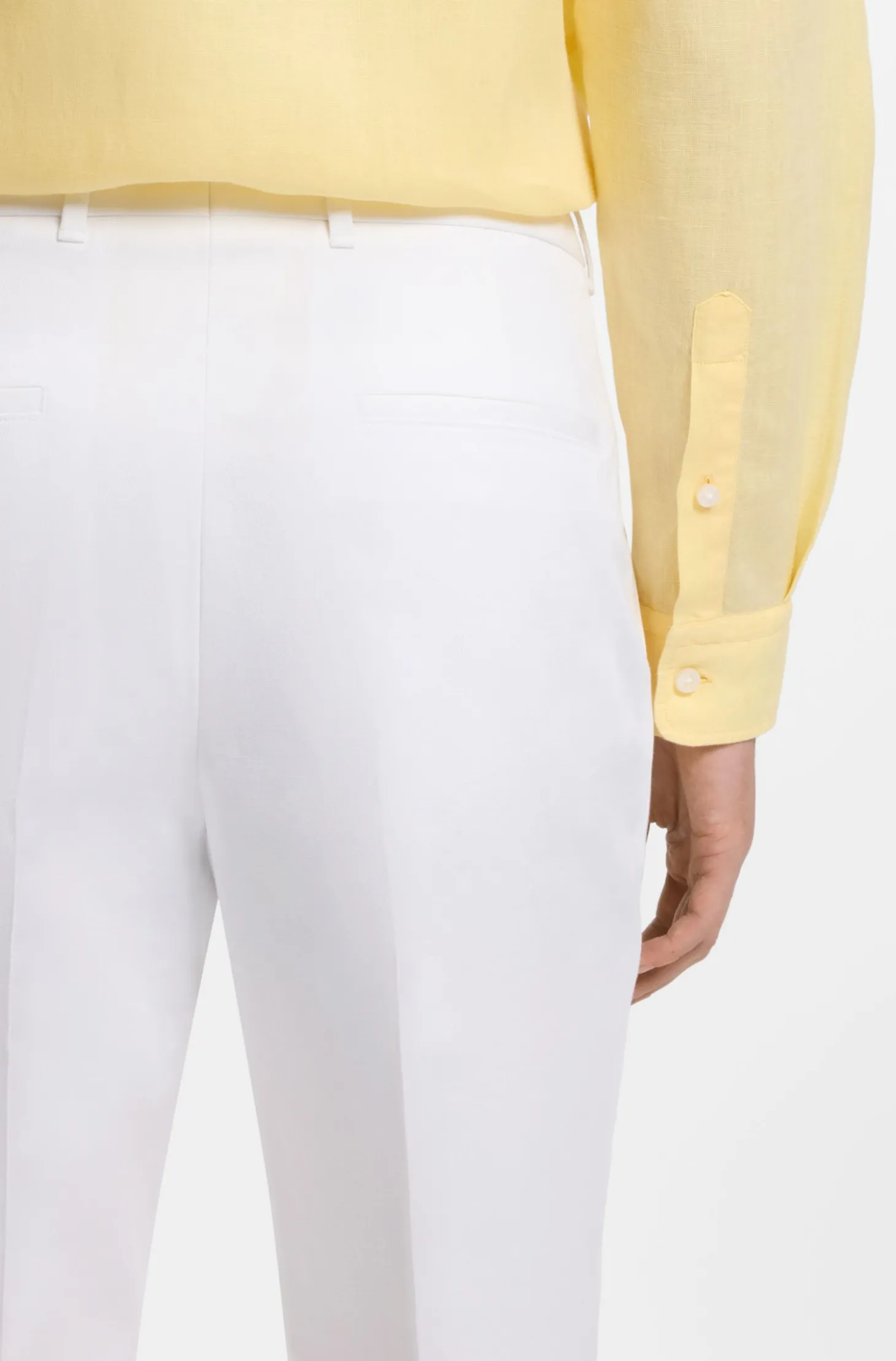 Business-Hose aus Baumwoll-Mix