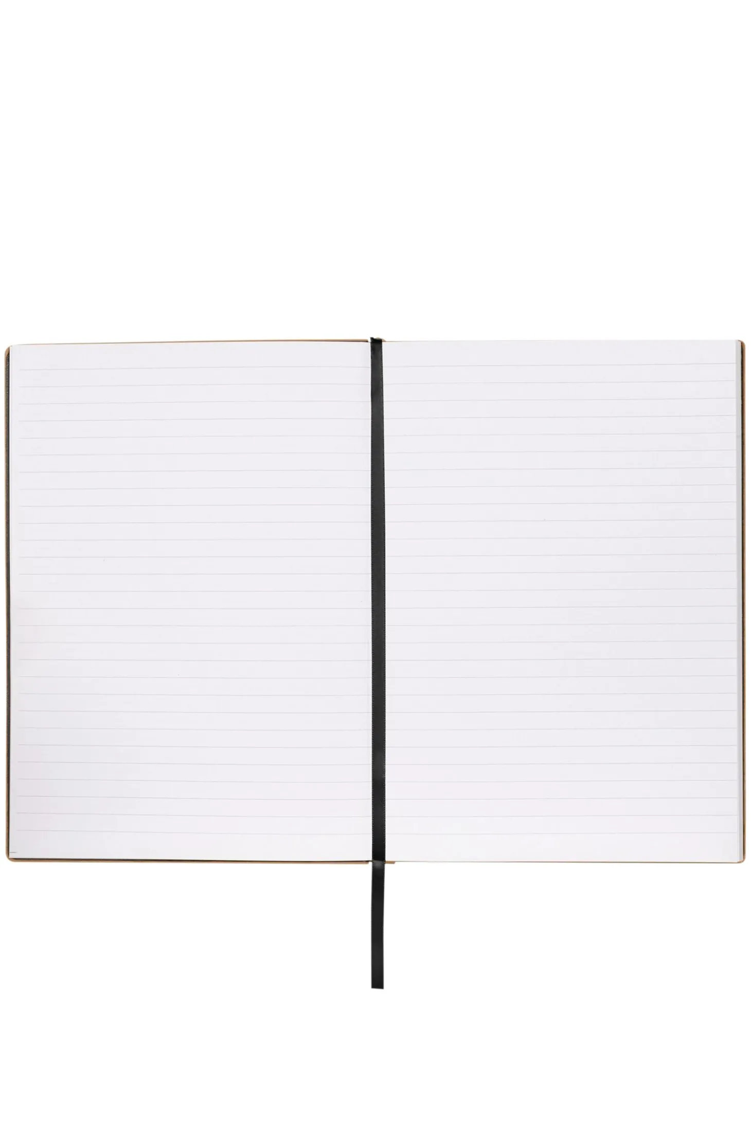 Camelfarbenes DIN-A5-Notizbuch mit Double-B-Monogramm