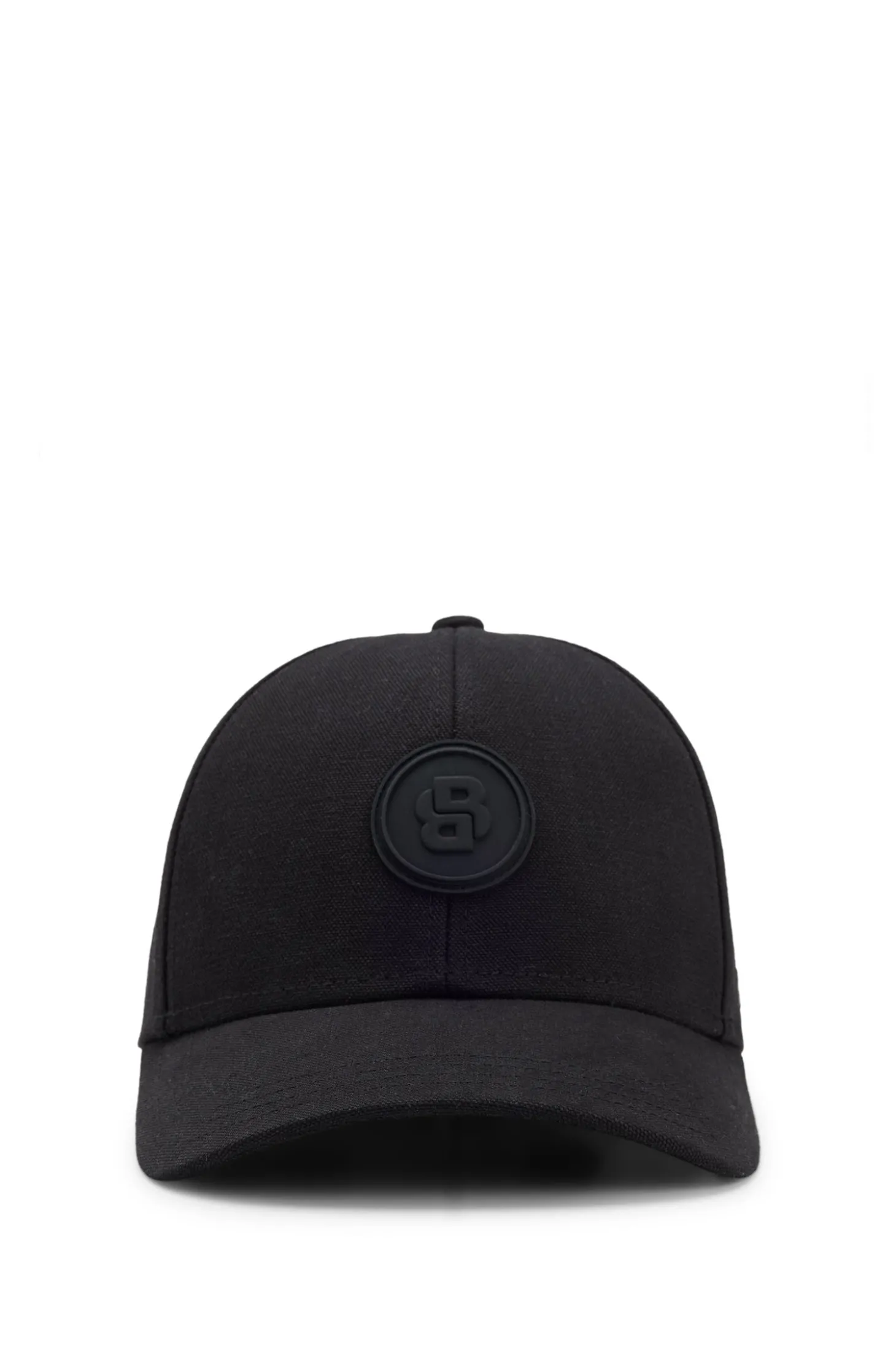 Cap aus Baumwoll-Canvas mit Double-B-Monogramm-Badge