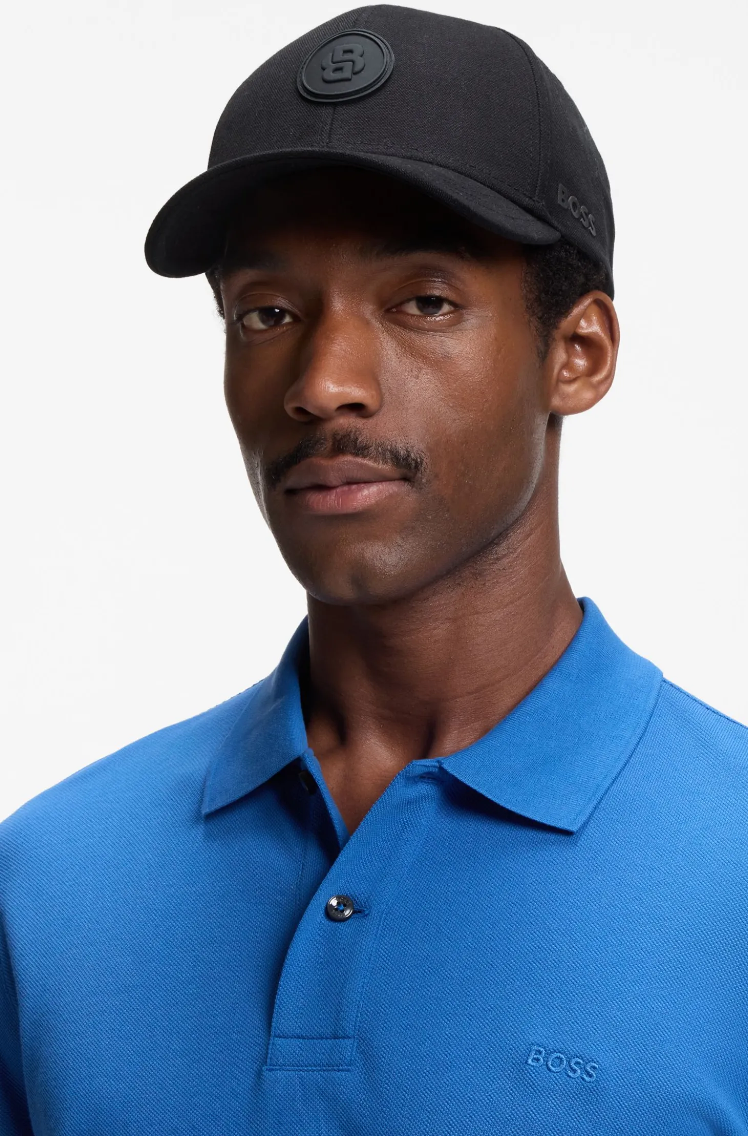 Cap aus Baumwoll-Canvas mit Double-B-Monogramm-Badge