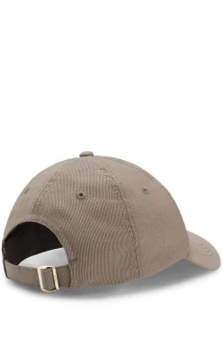 Cap aus Baumwoll-Mix mit Cordstruktur und Metall-Logo