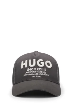 Cap aus Baumwoll-Twill mit 3D-Logo-Stickerei