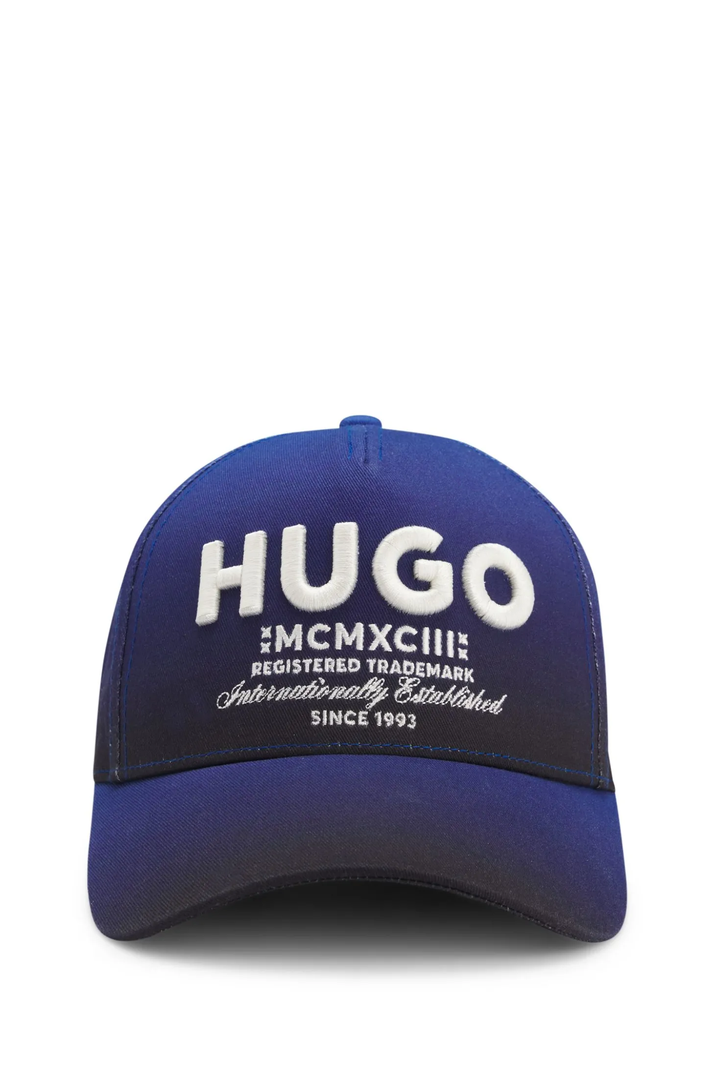 Cap aus Baumwoll-Twill mit 3D-Logo-Stickerei