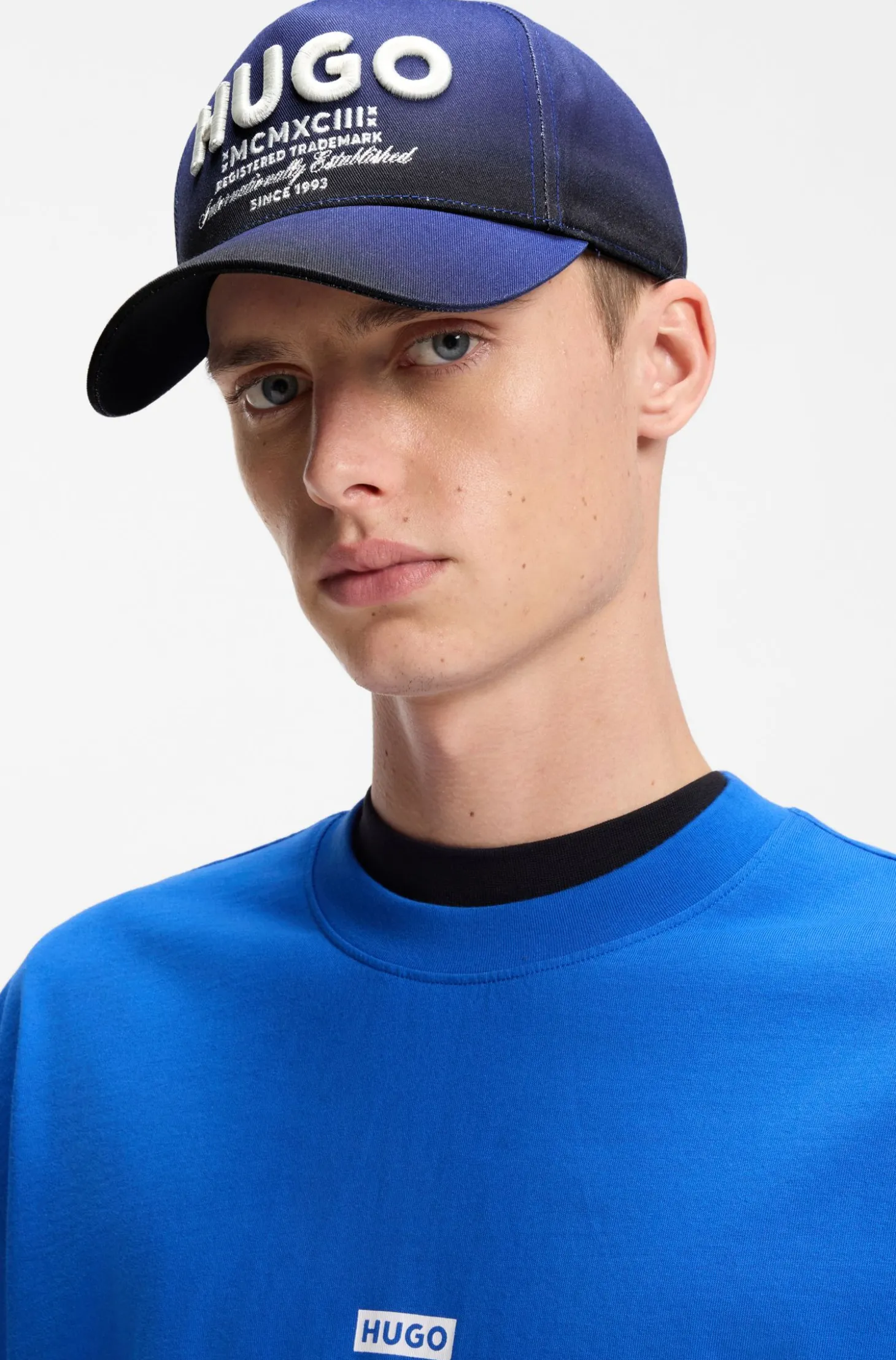 Cap aus Baumwoll-Twill mit 3D-Logo-Stickerei