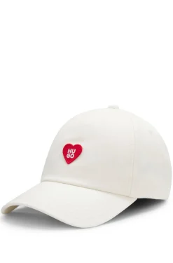 Cap aus Baumwoll-Twill mit Herz-Logo
