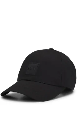 Cap aus Baumwoll-Twill mit Logo-Aufnäher