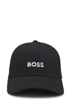 Cap aus Baumwoll-Twill mit Logo-Stickerei