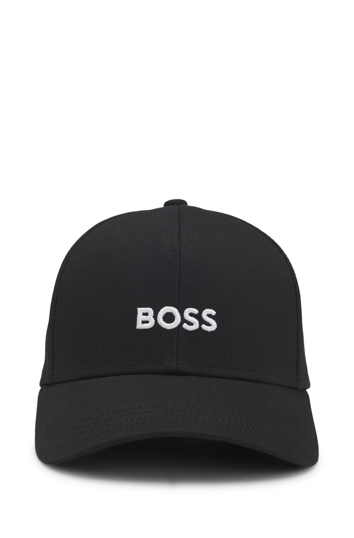 Cap aus Baumwoll-Twill mit Logo-Stickerei
