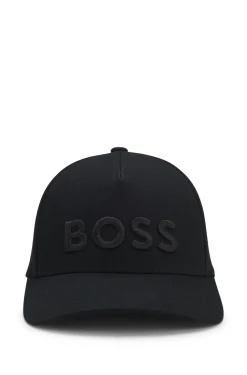 Cap aus Baumwoll-Twill mit Logo-Stickerei