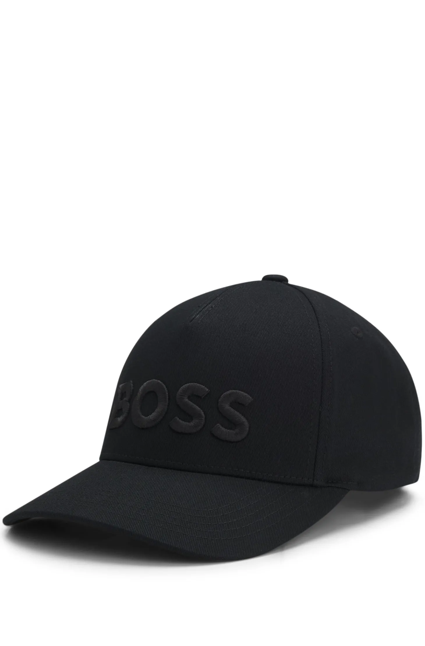 Cap aus Baumwoll-Twill mit Logo-Stickerei