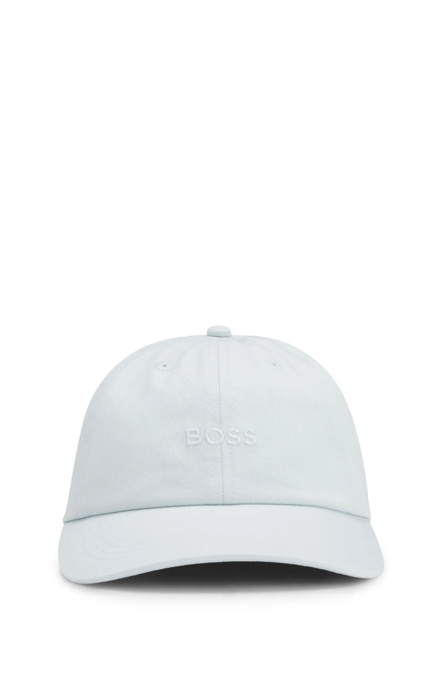 Cap aus Baumwoll-Twill mit Logo-Stickerei