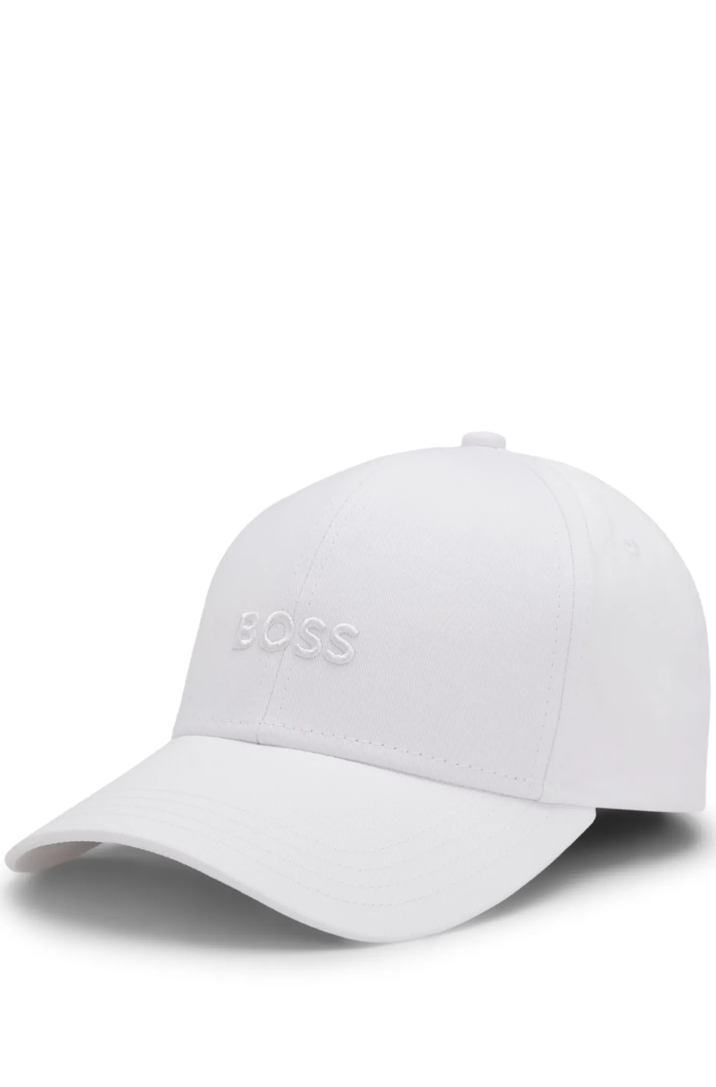Cap aus Baumwoll-Twill mit Logo-Stickerei