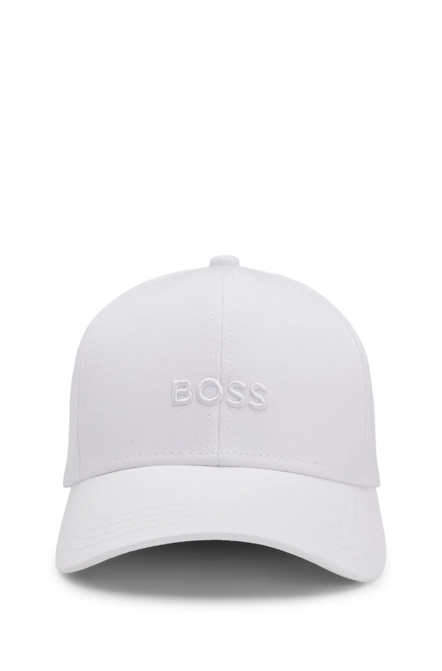 Cap aus Baumwoll-Twill mit Logo-Stickerei