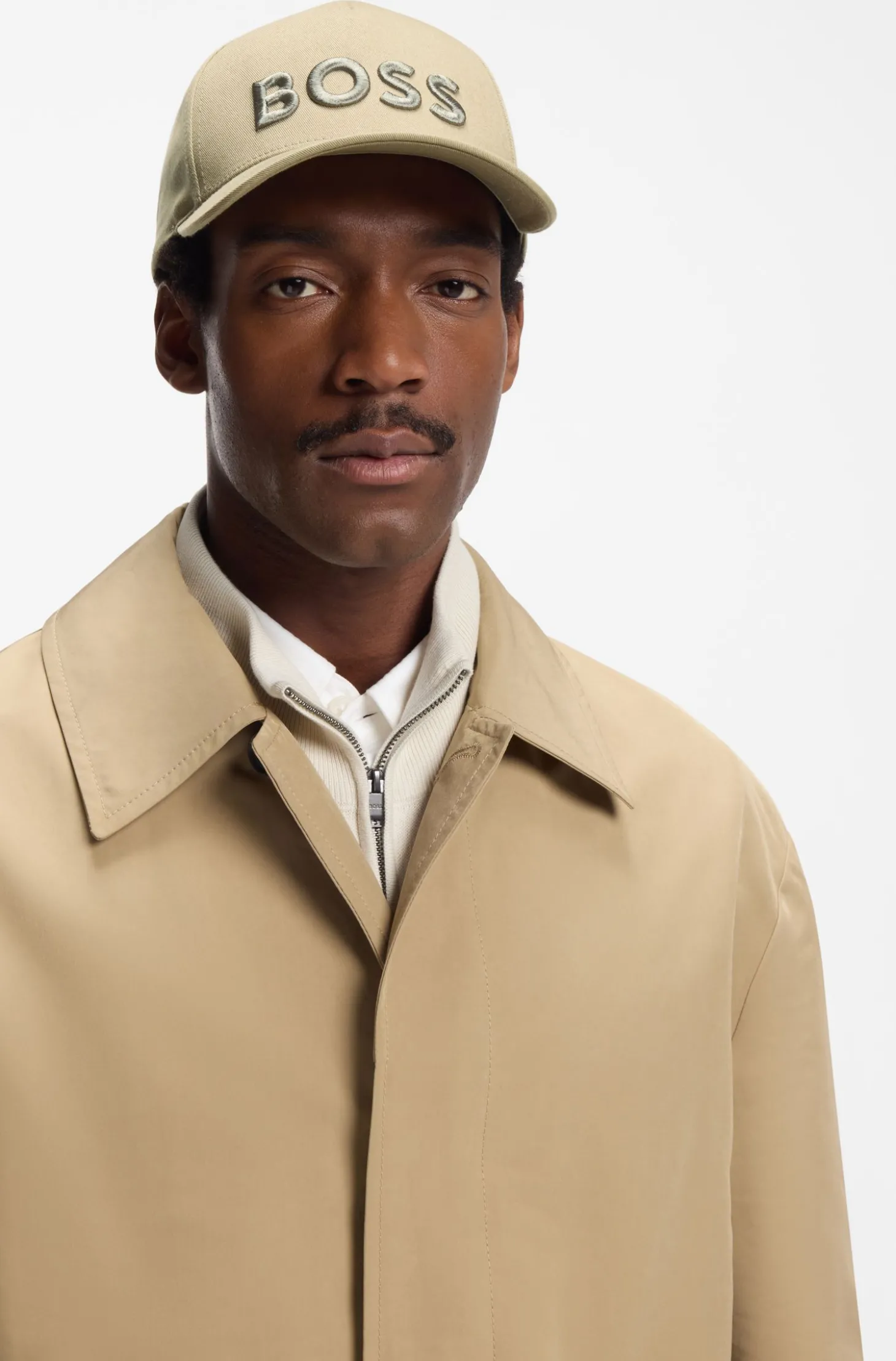Cap aus Baumwoll-Twill mit Logo-Stickerei