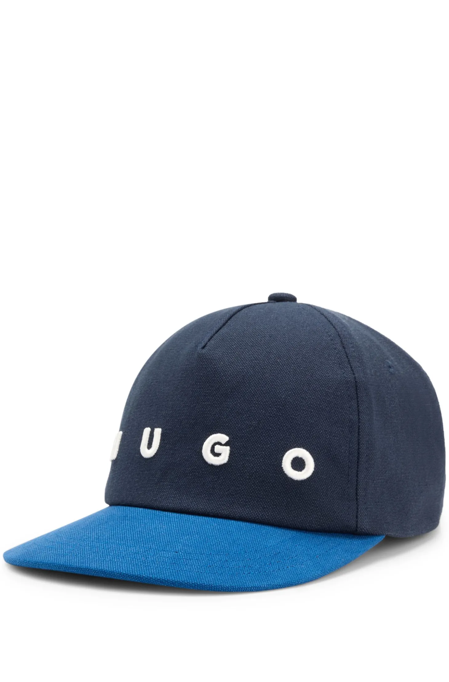 Cap aus Baumwoll-Twill mit Logo-Stickerei