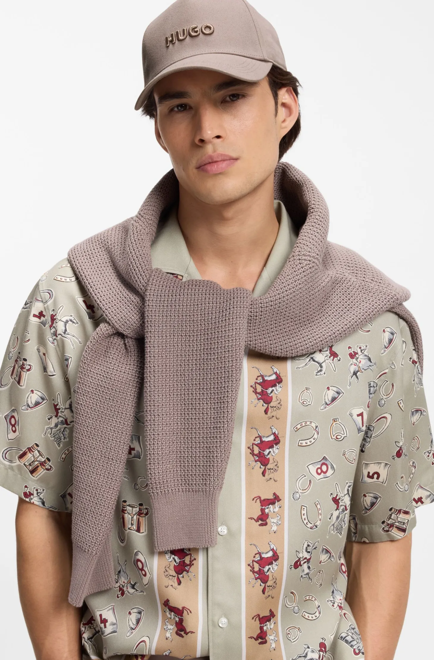 Cap aus Baumwoll-Twill mit Logo