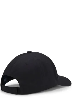 Cap aus Baumwoll-Twill mit Logo-Aufnäher
