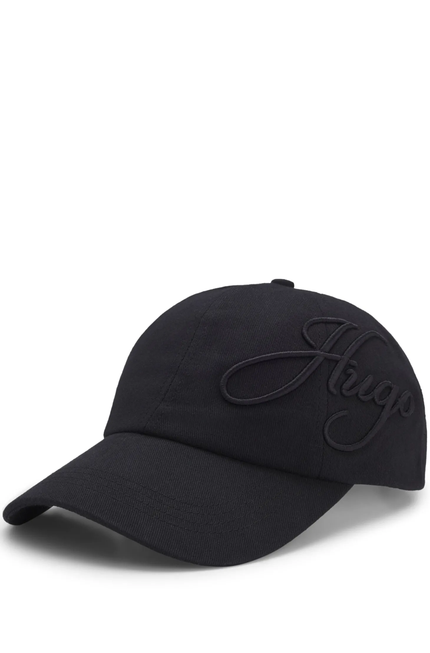 Cap aus Baumwoll-Twill mit Logo-Stickerei