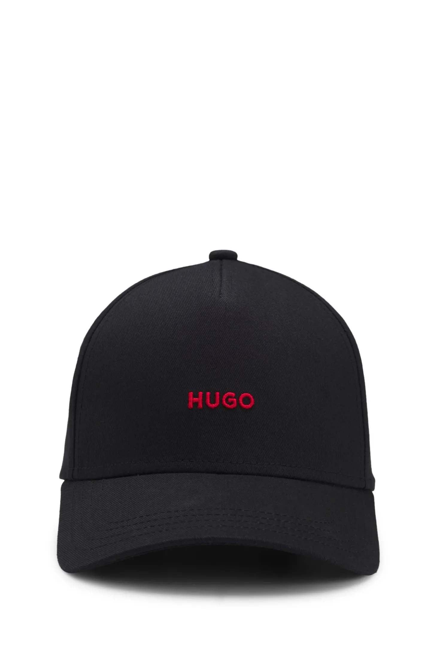 Cap aus Baumwoll-Twill mit Logo-Stickerei
