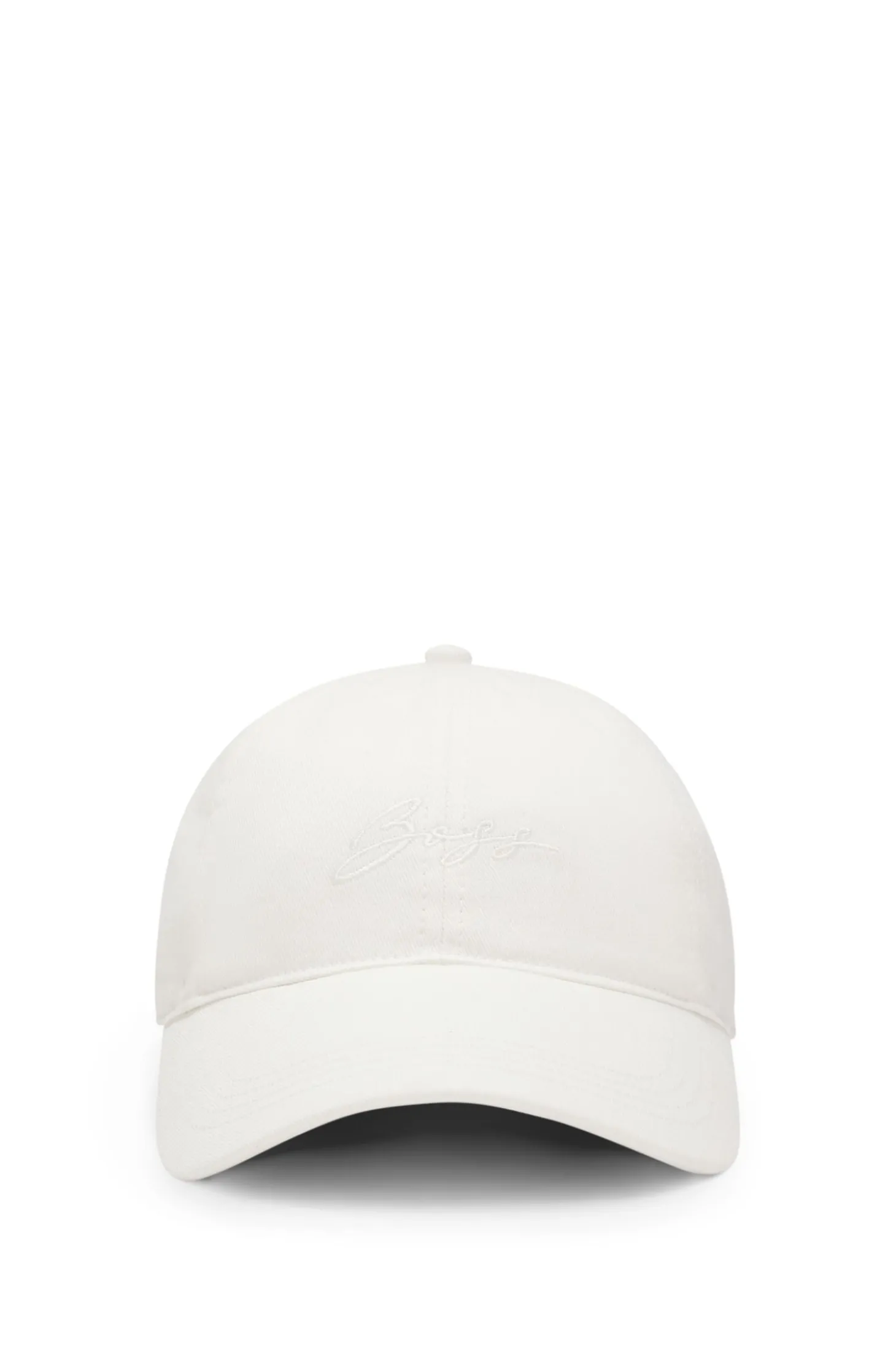 Cap aus Baumwoll-Twill mit Schriftzug-Logo